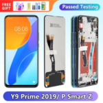 Replacement pantalla Huawei Y9 Prime 2019 Display Touch Screen Digitizer pantalla Y9 Prime STK L21 screen with frame. Bangladesh (New)