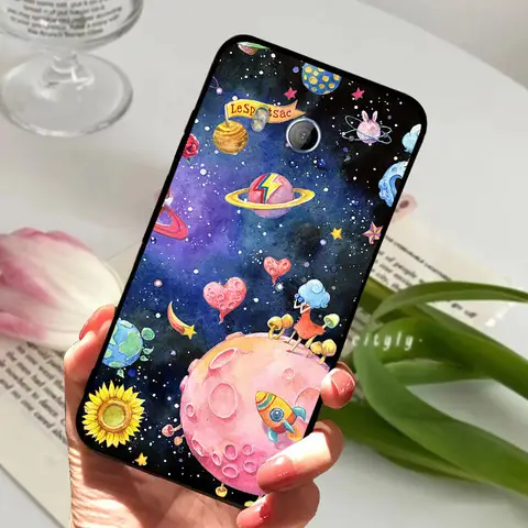 S971cfda597f74142a8312828ea99eddbB_480x480q75 HTC U11 + Case Soft Silicone Back Cover Phone Case HTC U12 LIFE U11 Plus U 11 Bumper Coque HTV33 Shockproof Funda (New) - Image 1