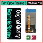 Original lcd OPPO realme 6 replacement screen Touch Digitizer