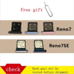 SIM Card Tray:Replacement OPPO reno7 reno7SE  Quality Perfect Fit Sim Card Holder Slot adapter and Micro SD Card Tray Holder Bangladesh (New)