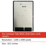 101“ NEW LCD Lenovo Tab M10 Gen 3 TB328FU TB328XU TB328 Lcd Display Touch Screen Digitizer Assembly Tab M10 (3rd Gen) (New)