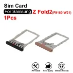 Sim Tray Samsung Galaxy Z Fold 2 F9160 W21 Z Fold1 F900 Black/ Gold SIM Card Holder Slot Repair Replacement Parts Bangladesh (New)