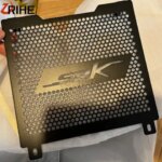 Aluminum For QJMOTOR SRK350 SRK 350 SRK400 srk 400 Parts Motorcycle Radiator Grille Guard Protection Radiator Cover Accessories (New)