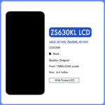 64 Original ASUS Zenfone 6 ZS630KL LCD Display Touch Screen Digitizer Sensor Assembly With Frame (New)