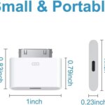 Replacement 30 Pin to USB C Adapter Charging Data Cord iPhone 4 4S iPad 3 iPod Touch 30 Pin Connector Cable (New)