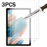 3PCS Tempered Glass Film Samsung Galaxy Tab A8 105'' 2021 SM-X200 SM-X205 Tablet Screen Protector Protective Film (New)