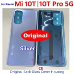 Original Glass Rear Cover Xiaomi Mi 10T Mi10T Pro 5G Back Battery Case Mobile Lid Housing Door with Adhesive Tape Shell Bangladesh (New)
