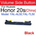 Power Volume Buttons Huawei Honor 10 10 Lite 20 Pro 20S Side Button Keys Up Down Power Audio Control Replacement Parts (New)