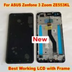 Glass LCD Touch Screen Digitizer Assembly Frame ASUS ZenFone 3 Zoom ZE553KL Z01HDA Z01HD (New)