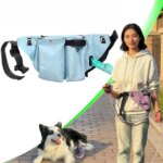 Outdoor Portable Dog Training Waist Pack Snack Carrying Oxford Fabric Mobile Phone Waist Bag (New)