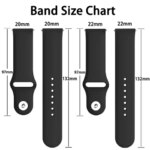 20mm 22mm Silicone band For Amazfit Bip 6/GTS 3/2/2e/GTS2 Mini/GTR 4 3/Active 2 Sport Correa Bracelet Amazfit Watch Series Strap (New)