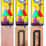 AMOLED LCD Samsung M31 M315F LCD Display Touch Screen Digitizer Assembly Samsung M315 M315F LCD Replacement With Frame (New)