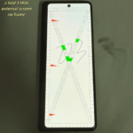 Fold 3 External AMOLED no fram with scratch point line Samsung Galaxy Z Fold3 5g F926 LCD Touch Screen Display Replacement (New)
