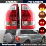 Tail Lights for Mitsubishi Pajero 2003 2004 2005 2006 Rear Lights Turn Signal Lamp Rear Brake Lamp Driving Lights (New)