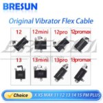 Vibration Motor cell phone Vibration iPhone 15 14 13 12 11 Pro Max X XS XR XSM Silent Motor Module Flex Cable Repair (New)