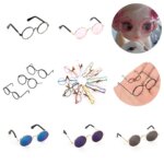 1/2/5Pcs Mini Round Glasses for 1/6 1/12 BJD Dolls and Lalafanfan Duck Dolls Toy Glasses Gift for Girls Dolls & Accessories (New)