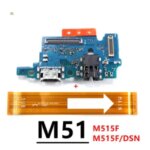 Samsung Galaxy M51 SM M515F M515F/DSN USB Type C Charging Dock Port Board Connector Main Motherboard Flex Cable Bangladesh (New)
