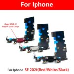 100% New Iphone Se 2020 Dock Connector Micro USB Charger Charging Port Flex Cable Microphone Board (New)