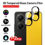 1 2 3D Lens Case Protector Xiaomi Poco X7 Pro 5G Camera Glass Cover PocoX7 PocoX7Pro Little X 7 X7Pro Phone Camera Film Bangladesh (New)