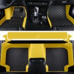 Custom Leather Car Floor Mat For BMW Series 5 E39 E60 F10 G30 G60 2011 2012 2018 2019 2020 2021 Waterproof Interior Accessories (New)