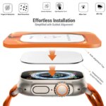 Tempered Glass Apple Watch Ultra 1 2 3 49mm With Alignment Tool Screen Protector iWatch Ultra 1 2 3 49mm Accessories (New)