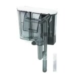 Adjustable Flow Slim Aquarium Filter Waterfall Type Oil Film Treatment Hang-On The Back Power Filter Power Saving (New)