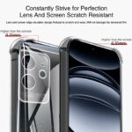 Thickened Air Bag Soft Phone Case OPPO Realme GT6 GT 6 RealmeGT6 5G China Global Anti Drop Silicone Corners Bumper Cover Gel (New)