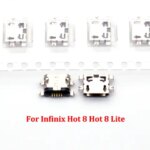 10pcs USB Charge Port Dock Connector Charging Board Infinix Hot 8 9 10 10i 10s 10T 11 11s 12 20 20i 30i Play Lite Pro 5G (New)