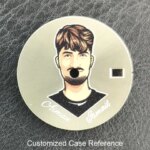Customized Dial Case Strap Watch Laser Engraved Pad Printing NH-34-35-36 Watch Parts Customized Name LOGO Photo Pattern Sticker (New)