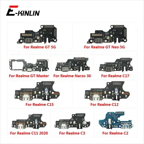 S9c6752c4a81b45619fb42559be9c158dD_480x480q75 USB Charging Dock Port Board With Microphone Charger Flex Cable OPPO Realme GT Master Neo Narzo 30 5G C17 C15 C12 C11 C3 C2 (New) - Image 1