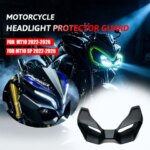For MT-10 / MT-10 SP MT10 2022-2026 Motorcycle Modified Headlight Protector Guard Decorative Cover Headlight Cover Cowl (New)