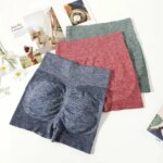 Short Gym Women‘s Gym Shorts High Elasticity Yoga Clothing Absorbent Short Sets Push Up Pants Cycling Jogging Fitness Legging (New)