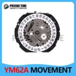 New Imported YM62 Quartz Watch Movement YM62A Replaced With 7T62A Quartz Movement Date 3 Watch Repair Parts Replacement Parts (New)