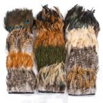 10Meters Natural Peacock Rooster Chicken Pheasant Feathers for Clothes Sewing Fringe Trim Decoration Feather Crafts Tape Ribbon (New)