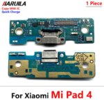 New Xiaomi Mi Pad 4 Pad4 Plus USB Charging Port Mic Microphone Dock Connector Board Flex Cable Repair Parts (New)