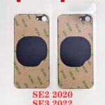Big Hole iPhone SE3 2022 Back Glass Battery Cover Rear Door Housing Case Replace Battery cover IPhone SE2 2020 Bangladesh (New)