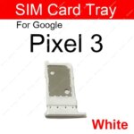 SIM Card Tray Holder Google Pixel 3 3XL 3A XL Sim Reader Slot Socket Module Replacement Repair Parts (New)