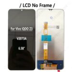 658 IPS LCD Vivo IQOO Z3 LCD Screen V2073A LCD Display Digitizer Touch Sensor Assembly Vivo IQOO Z3 5G Screen Parts (New)