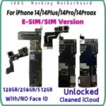 Unlocked iPhone 14 Pro Max Motherboard iphone 14 Plus ESIM/SIM Version With Face ID Logic board Clean iCloud mainboard Bangladesh (New)