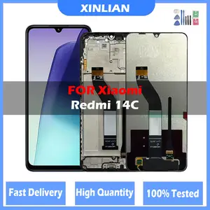 S9d88cd09b173494dbe93ac75cd89e1edJ_300x300q75 BackShell LCD Xiaomi Redmi 14C 2411DRN47C LCD Display Touch Panel Screen Assembly Redmi14C LCD Replacement With Frame Bangladesh (New) - Image 1