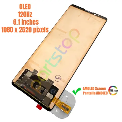 S9ddb75cd4627424193caf60596376ba3Q_480x480q75 iParts Replacement OLED Display Xperia 5 III XQ-BQ72 XQ-BQ52 XQ-BQ42 Q-BQ62 120Hz Touch Screen Digitizer Assembly OEM (New) - Image 1