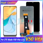 675 ZTE Blade V50 Vita 8550 LCD Display Touch Screen Digitizer Assembly ZTE Blade V50 Vita LCD Replacement (New)