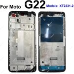 Motorola MOTO G22 G32 G42 G52 G62 G72 G82 G53 G73 G13 G23 Front LCD Frame Front Cover LCD Screen Frame Bezel Parts (New)