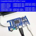 Controller Driver Board IPAD3  4 2K 2048X1536 LP097QX1 A1416 A1430 A1403 A1458 A1459 A1460 LCD Screen Display type-c hdmi (New)