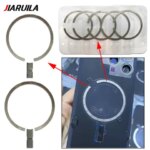 2-10Pcs For iPhone 12 13 14 15 16 17 Pro Max Plus Back Housing Cover Glass Internal Magnetic Metal Wireless Charging Magnet Ring (New)
