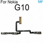 Volume Power Button Nokia G10 G11 G20 G21 G50 ON OFF Power Volume Side Key Switch Buttons Flex Cable Ribbon Replacement Part (New)