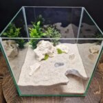 3D‑Printed Aquarium Cave Ornament Fish Tank Hideout for Shrimp Crayfish Reptile Aquascape Landscape Decor Fish Tank Accessories (New)
