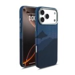 Luxury Kevlar Carbon Fiber Pattern Magnetic Case For iPhone 17 Air 16 15 14 13 Pro Max For Magsafe Wireless Charge Plastic Cover (New)