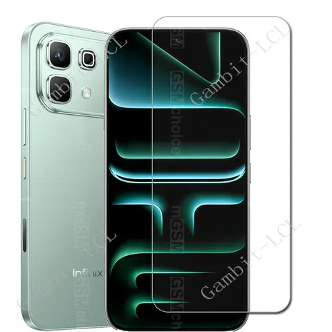 S9f56599ac7c444e5a98818c326e1497co_480x480q75 2-5PCS 9H HD Tempered Glass Infinix Note 60 Pro 678 ON InfinixNote60 Note60 Note60Pro 60Pro Screen Protector Cover Film (New) - Image 1