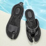 Men Travel Slippers EVA Flip Flops Lightweight Home Slippers For Women Flat Summer Beach Shoes Soft Foldable Man Footwear 35-46 (New)